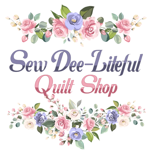 Sew Dee-Liteful Quilt Shop Madras, Oregon Logo